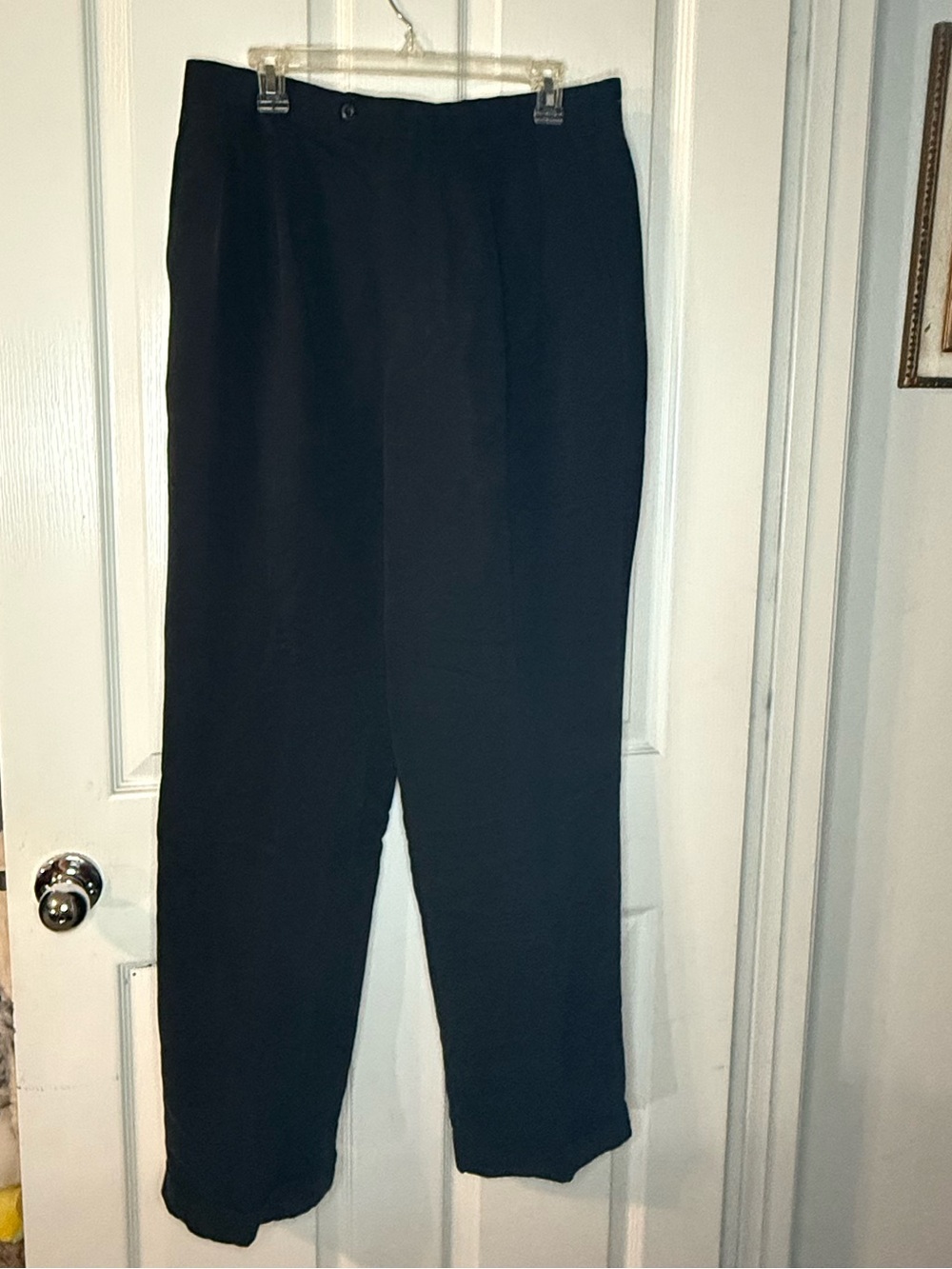 Perry Ellis Black Men's Dress Pants - Straight Leg